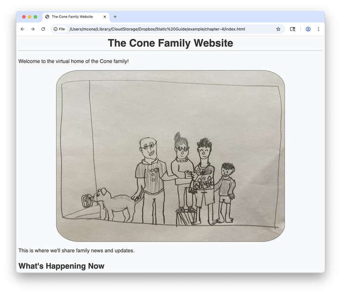 Adding color to our web page